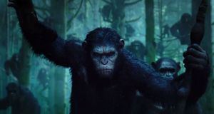 Andy Serkis as Caesar in Dawn of the Planet of the Apes