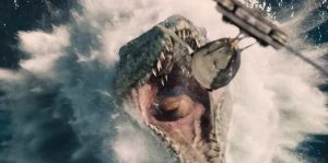 The Mosasaur from Jurassic World